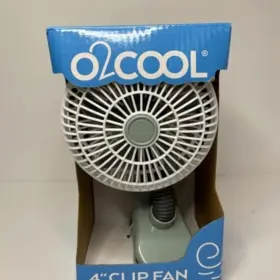 Fc04001 O2 Cool 4 Inch Clip On Fan Brand New In Box Teal