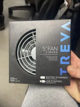 Fd05033 O2 Cool Treva 5 Inch Fan /2 Speed Ventilador