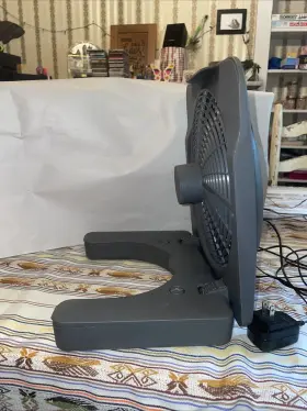 Fd10002a O2 Cool 10 Inch Portable Fan With Ac Adapter- 2 Speeds Foldable Compact #3