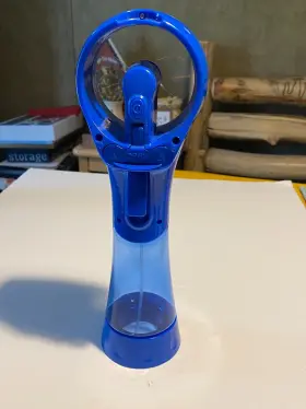 Fml0001 O2 Cool Elite Misting Portable Fan - Blue Works Well See Video #3