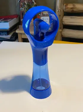 Fml0001 O2 Cool Elite Misting Portable Fan - Blue Works Well See Video