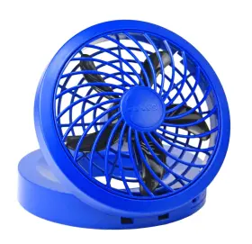 O2cool 755247120645 5 Inch Portable Usb Or Fan Blue