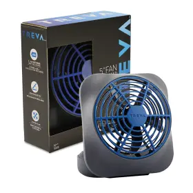 O2cool 755247125794 Treva 5 Inch Battery Powered Fan Portable Desk 2 Cooling Speeds With Comp #2