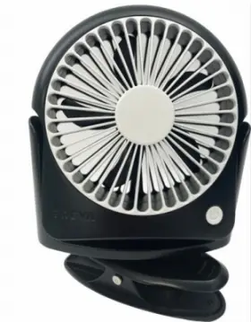 Fc05b08 O2cool 4 Pack - Rechargeable Desk/clip-on Fan 3 Speeds 5 Inch