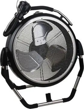 Hfd18nk Oceanaire Industrial High Velocity Garage Fan 18 Inch Ceiling Or Floor