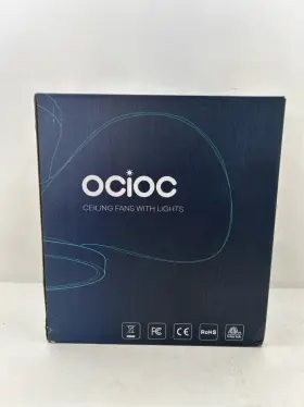 Occ22we3xf11 Ocioc 22 Inch F1 Series Led White Ceiling Fan With Lights Remote Control D51120686