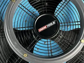 23978 Oemtools Oem Tools 20 Inch Misting Pedistal Fan 120v 5400 Cfm Used #2
