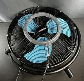 23978 Oemtools Oem Tools 20 Inch Misting Pedistal Fan 120v 5400 Cfm Used
