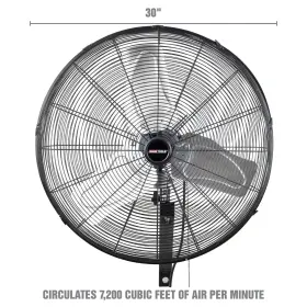 Oem24894 Oemtools 30 Inch Oscillating Outdoor Wall Mount Fan 7200 Cfm Model #3