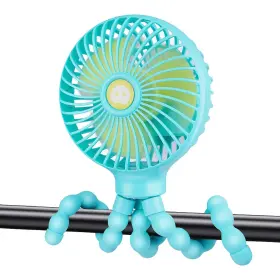 Ogajo 679264183011 Portable Stroller Fan With Flexible Tripod And 3 Speeds Clip On Car Seat