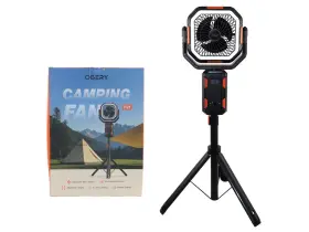 Ogery 054621115421 F21 20000mah Rechargeble Battery Led Light Camping Fan With Tripod Stand