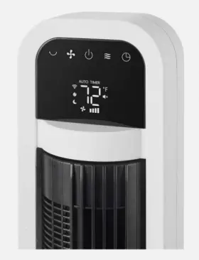 Dc2313r Omnibreeze 38 Inch Tower Fan Wifi Control 5 Speeds 4 Modes Quiet Oscillating Remote