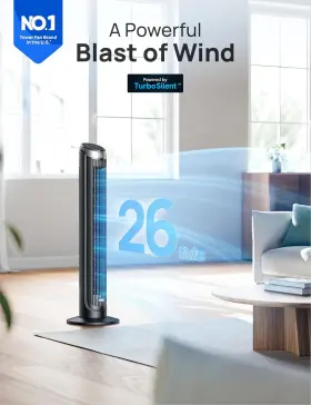 Dr-htf008 Onestop-stores Tower Fans For Bedroom 90 Oscillating Indoors 4 Modes 5 Speeds Max 2 #2