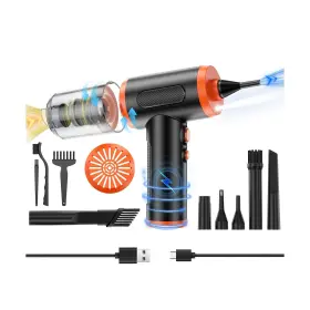 Vc016 Opinta 3 In 1 Compressed Air Duster/pump And Wireless Vacuum Cleaner - Lev... Fast Ship