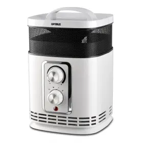 Optimus 630326172329 Portable 360 Surround Ceramic Heater With Thermostat