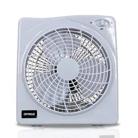 F-1022 Optimus 630326210229 10 Inch Electric Fan White