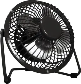 F-4040bk Optimus 630326940409 4 Inch Personal Metal Fan - Black