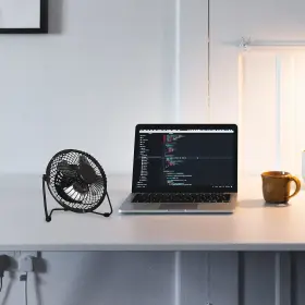 93678912m Optimus 4 Inch Personal Fan Black #2