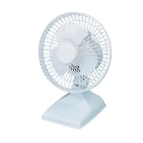 93679742m Optimus 6 Inch Table Fan 2 Speed White