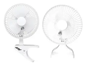 F-0645 Optimus 6 Inch Convertible Personal Clip-on/ Table - 152.40 Mm Diameter 2 Speed