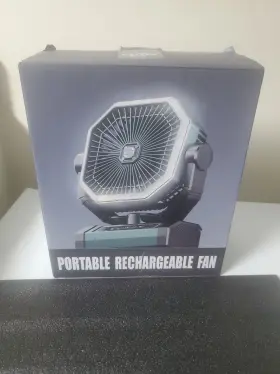 Gyfs01 Orteen Portable Rechargeable Camping Fan With Remote And Led Light #3