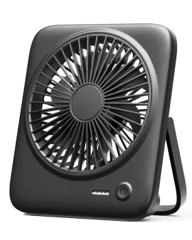 Otlonpe 794414024256 Desk Fan Rechargeable Portable 4000mah Battery Operated Personal