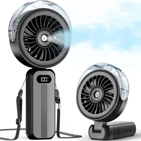 Ot-p6-fan Otlonpe Handheld Misting Fan Portable Powerful High Speed Small Personal Recha
