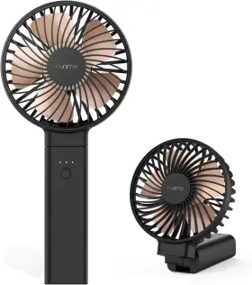 Outxe215623 Outxe Funme Portable Handheld Fan 5000mah Usb Desk Person 4 Black
