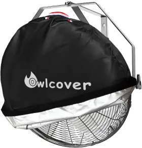 Fsz-lj07-hs Owlcover Wall Mounted Non Oscillating Fan Cover 18-21 Inch Heavy Duty 600d Waterproof Dus