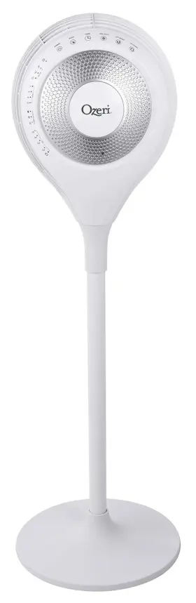 Ozeri Ozf7 360 Duo Dual Oscillation Tower Fan White