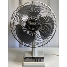 F-1609 Panasonic 5-way Oscillation 3 Speed A.c. Desk Fan Mfg No 8507 Assy In Usa