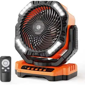 89439495 Panergy 40000mah Battery Operated Camping Fan Rechargeable High Velocity Floor
