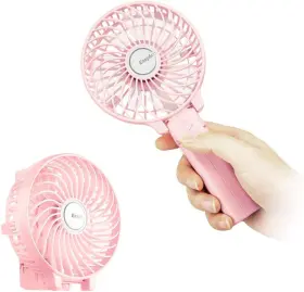 2xdiy Partyreal Hf308 Easyacc Handheld Fans 2x Crossbody Straps/2xdiy Stickers For Portable Fan And