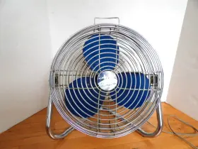 7163-1885 Patton Vintage 14 Inch Air Circulator Metal Fan 3 Speed High Velocity Tested #2