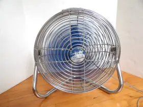 7163-1885 Patton Vintage 14 Inch Air Circulator Metal Fan 3 Speed High Velocity Tested #3