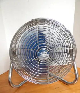 7163-1885 Patton Vintage 14 Inch Air Circulator Metal Fan 3 Speed High Velocity Tested