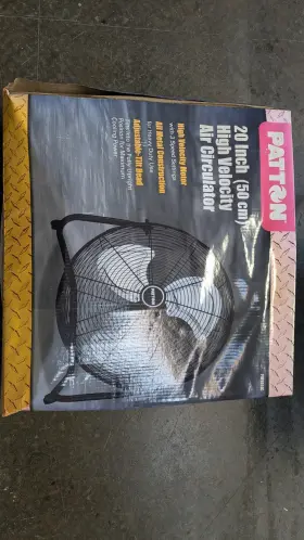 Puf2010c-bm Patton New 20 Inch High Velocity Fan
