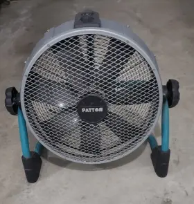 Px400 Patton Rare 20 Inch Industrial High Velocity Fan 3 Speed 7 Blade Excellent