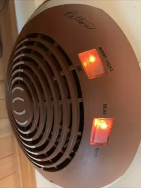 Sh-10 Patton Football Heater Fan Night Lite Model Collector Vintage #2