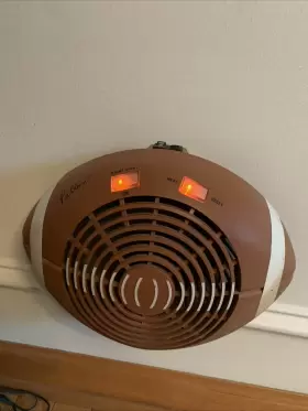Sh-10 Patton Football Heater Fan Night Lite Model Collector Vintage