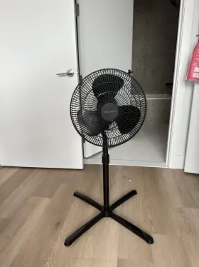 Pelonis 810049710705 Fan Portable 16 Inch Pedestal 3-speed 90 Oscillation Adjustab