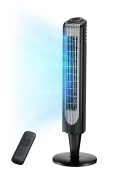 Pelonis 810049711689 36-inch Tower Fan For Bedroom Oscillating With Remote Control I