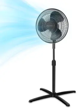 B09xqrb6vw Pelonis 16 Inch Pedestal Fan For Bedroom Oscillating 3-speeds 90 Oscillation