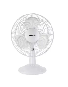 Ft40-8hc Pelonis 12 Inch 3-speed Oscillating Table Desk Fan White