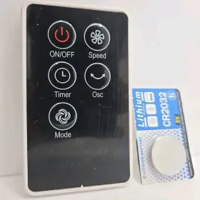 Fz10-19jr Pelonis Remote Control /w Battery- Tested And Works