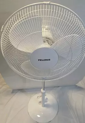 Pfs40a4bww Pelonis 16ftft Adjustable Height Oscillating Fan With Remote Control