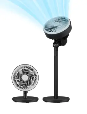 Phab-20wh01 Pelonis 2-in-1 3 Speed Oscillating Pedestal Fan