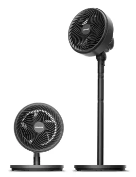 Psfas07m2abb Pelonis 7-inch Pedestal Air Circulator Oscillation Fan 3 Speeds Adjustable Height