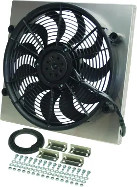 16818 Performance Gray/black High Output Radiator Fan