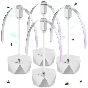Pimag 850066336434 Fly Fans For Tables Repellent Fan Outdoor Indoor Keep Flies Away Re